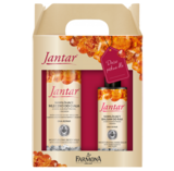 Подарунковий набір Farmona Янтар з сріблом: молочко для тіла, 200 мл + бальзам для рук, 100 мл - Pampik