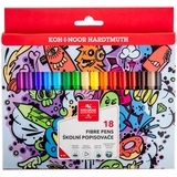 Фломастери Kite Teenage, 18 шт. (771002/18) - Pampik