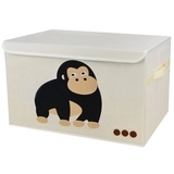 Короб складной с крышкой Handy Home Обезьяна, 38x26x26 см, бежевый (CH13) - Pampik