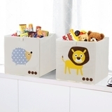 Короб складний Handy Home Їжачок, 33x33x33 см, бежевий (CH02) - Pampik - 2