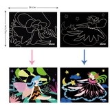 Набор для творчества скретч-арт Avenir Феи, 8 листов (CH1676) - Pampik - 6