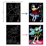 Набор для творчества скретч-арт Avenir Феи, 8 листов (CH1676) - Pampik - 5