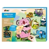 Набор для творчества скретч-арт Avenir Лесные животные (CH191685) - Pampik