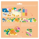 Набір для творчості Avenir Аплікація-мозаїка Динозаври, 600 елементів (CH191594) - Pampik - 8