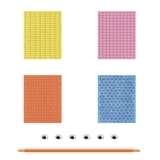 Набір для творчості Avenir Аплікація-мозаїка Динозаври, 600 елементів (CH191594) - Pampik - 5