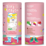 Набір для творчості Avenir Шовкові олівці Єдиноріг, 12 кольорів (BTS196004) - Pampik - 2