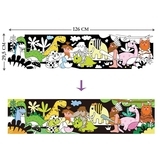 Набір для малювання Avenir Гігантська вельвет-розмальовування Динозавр (CH191695) - Pampik - 3