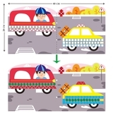 Набір для творчості Avenir Аплікація-мозаїка Машини, 600 елементів (CH191595) - Pampik - 7