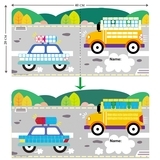 Набір для творчості Avenir Аплікація-мозаїка Машини, 600 елементів (CH191595) - Pampik - 11