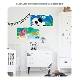 Набір для творчості Avenir Аплікація-мозаїка Дикі тварини, 600 елементів (CH191593) - Pampik - 11