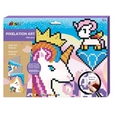 Набір для творчості Avenir Картина за номерами арт-пікселі Єдиноріг, 1000 елементів (CH191599) - Pampik