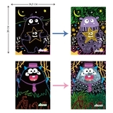 Набор для творчества скретч-арт Avenir Монстр, 8 листов (CH191680) - Pampik - 3