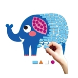 Набір для творчості Avenir Аплікація-мозаїка Дикі тварини, 600 елементів (CH191593) - Pampik - 6