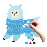 Набір для творчості Avenir Аплікація-мозаїка Фермерські тварини, 600 елементів (CH191592) - Pampik - 8