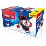 Набір для прибирання Vileda Easy Wring & Clean Turbo Smart, чорний з червоним