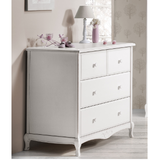 Комод Trama Glamour Matt White, білий (8312632) - Pampik