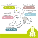 Термометр безконтактний для дітей AGU NC8 Giraffe (7640187397017) - Pampik - 7