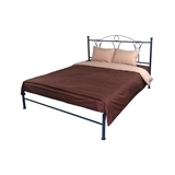 Комплект постельного белья Руно, микрофибра, 220х200 см, коричневый (655.52Latte) - Pampik