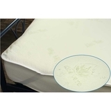 Наматрацник-поверхня Руно Aloe Vera, на гумці, водонепроникний, 200х80 см, молочний (817Aloe Vera) - Pampik