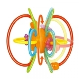 Погремушка-прорезыватель Hola Toys, оранжевый (1106B) - Pampik - 2