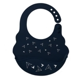 Нагрудник BabyOno Літачки, чорний (829/07) - Pampik