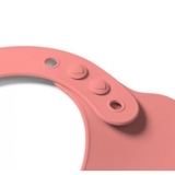 Нагрудник BabyOno Сердечки, рожевий (829/04) - Pampik - 3