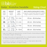 Пеленальний костюм 3-в-1 bbluv™ Sleëp Evolutive, р.M (B0136-M) - Pampik - 8