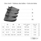 Захисні капці для купання з неопрена bbluv™ Shoöz, р.XS, сірий з салатовим (B0168-GR-XS) - Pampik - 4