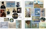 Дитяча книга Usborne Наклейки імпресіоністів, англ. мова - Сара Курто, Кейт Девіс - Pampik - 2