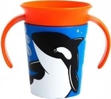 Чашка-непроливайка Munchkin Miracle 360° Trainer cup Косатка, 177 мл, синій (051775) - Pampik