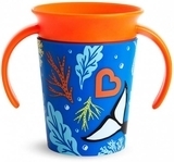 Чашка-непроливайка Munchkin Miracle 360° Trainer cup Косатка, 177 мл, синій (051775) - Pampik - 2