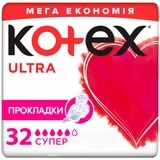 Гігієнічні прокладки Kotex Ultra Net Quadro Super, 32 шт. - Pampik