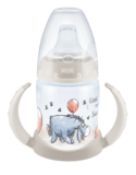 Поїльник з ручками Nuk First Choice Disney, з силіконовою насадкою, 150 мл, сірий (10215267/3) - Pampik