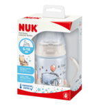 Поїльник з ручками Nuk First Choice Disney, з силіконовою насадкою, 150 мл, сірий (10215267/3) - Pampik - 2