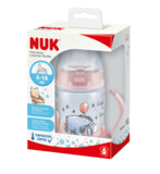 Поїльник з ручками Nuk First Choice Disney, з силіконовою насадкою, 150 мл, рожевий (10215267/2) - Pampik - 2