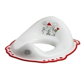 Накладка на унітаз з резинками Maltex Сім'я, білий (3910566) - Pampik