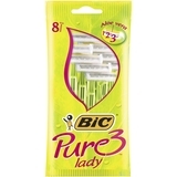 Бритвенные станки BIC Pure3 Lady, 8 шт. - Pampik