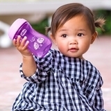 Поильник-непроливайка Chicco Easy Cup, 12+ міс., 266 мл, фіолетовий (06961.10.04) - Pampik - 2