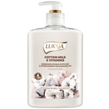 Рідке крем-мило Luksja Cotton Milk & Provitamin B, флакон з помпою, 500 мл - Pampik