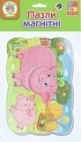 Пазли на магніті Vladi Toys Мої перші ігри Свинка та порося, 12 елементів (VT3205-77) - Pampik - 2