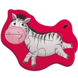 Магнітні бебі пазли Vladi Toys Слонік та зебрик, 8 елементів (VT3208-12) - Pampik - 2