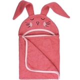 Рушник з куточком Bubaba Заєць, 110х75 см, червоний (8002990) - Pampik
