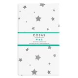 Набір простирадл на резинці Cosas Зорепад і Бежева, ранфорс, 200х90 см, білий, бежевий, 2 шт. - Pampik - 2