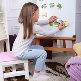 Пазли на магніті Vladi Toys Мої перші ігри Корова та теля, 12 елементів (VT3205-74) - Pampik - 6