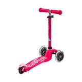 Самокат Micro Mini Deluxe LED, розовый (MMD075) - Pampik - 4