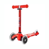 Самокат Micro Mini Deluxe, красный (MMD073) - Pampik