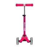 Самокат Micro Mini Deluxe LED, розовый (MMD075) - Pampik - 3