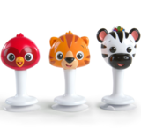 Брязкальце на присоску Baby Einstein Rattle & Jingle Trio (12359) - Pampik