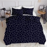 Наволочка Cosas StarsfallBlue, ранфорс, 40х60 см, темно-синий - Pampik - 2