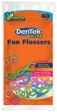 Детские флоссы с держателями DenTek Дикий фрукт, 40 шт. (2.0009) - Pampik
